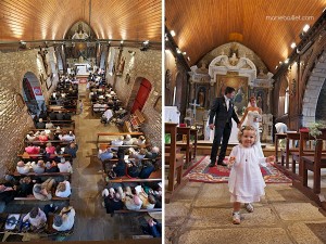 mariage champêtre: cérémonie religieuse Saint-Avé - Bretagne - par Marie Baillet Photographe