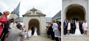 mariage champêtre: cérémonie religieuse Saint-Avé - Bretagne - par Marie Baillet Photographe