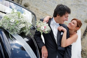 mariage champêtre: photo de couple - Bretagne - par Marie Baillet Photographe