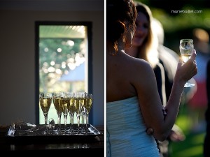 mariage champêtre: cocktail au Jardin des Acanthes - Bretagne - par Marie Baillet Photographe