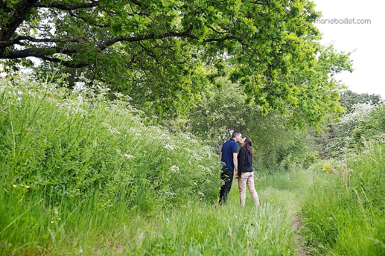 pre wedding session couple Bretagne golfe Morbihan Marie Baillet