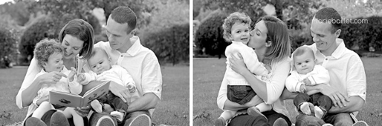 séance photo de famille par Marie Baillet photographe Bretagne Morbihan