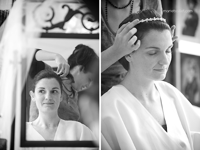 reportage préparatifs / habillage mariage Brest 29 par Marie Baillet Photographe Finistère