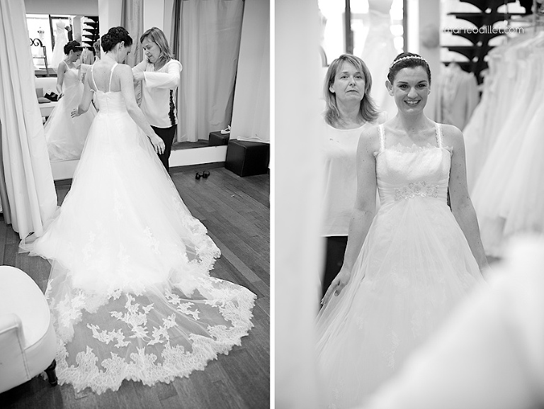 reportage préparatifs / habillage mariage Brest 29 par Marie Baillet Photographe Finistère