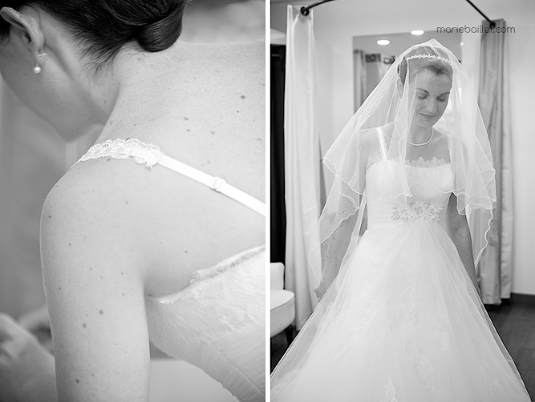 reportage préparatifs / habillage mariage Brest 29 par Marie Baillet Photographe Finistère