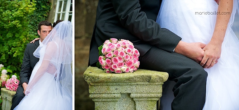 photo de couple jour J mariage 29 / Brest par Marie Baillet Photographe Finistère