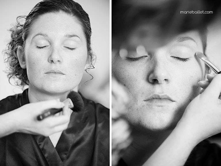 photo des préparatifs au Jardin des Acanthes - Bretagne par Marie Baillet Photographe
