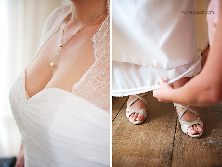 photo des préparatifs au Jardin des Acanthes - Bretagne par Marie Baillet Photographe