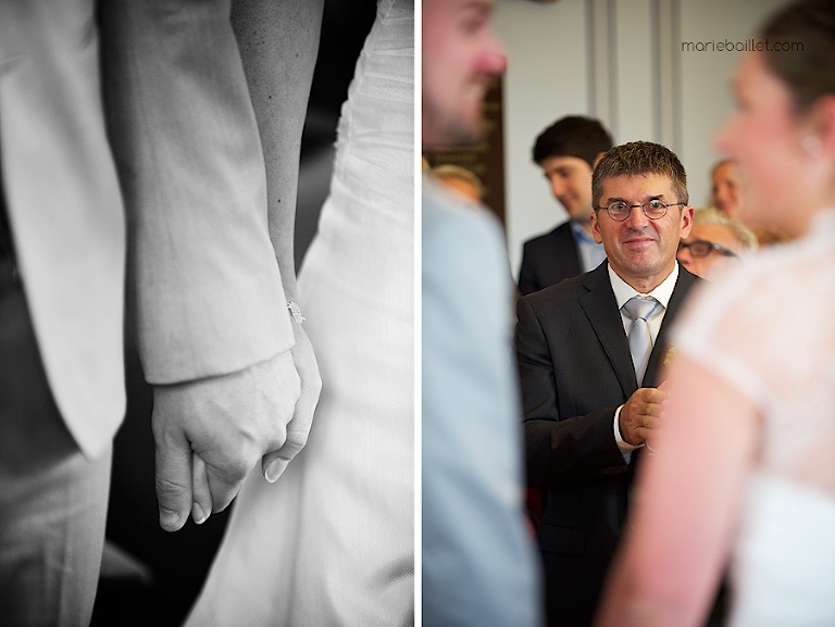 mariage cérémonie protestante au Jardin des Acanthes - Auray par Marie Baillet Photographe