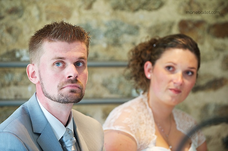photo mariage cérémonie protestante Jardin des Acanthes - Morbihan par Marie Baillet Photographe