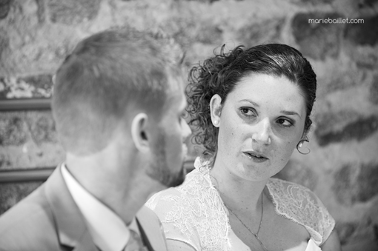 photo mariage cérémonie protestante Jardin des Acanthes - Morbihan par Marie Baillet Photographe