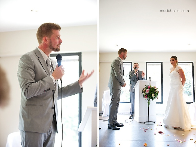 photo mariage cérémonie protestante Jardin des Acanthes - Morbihan par Marie Baillet Photographe