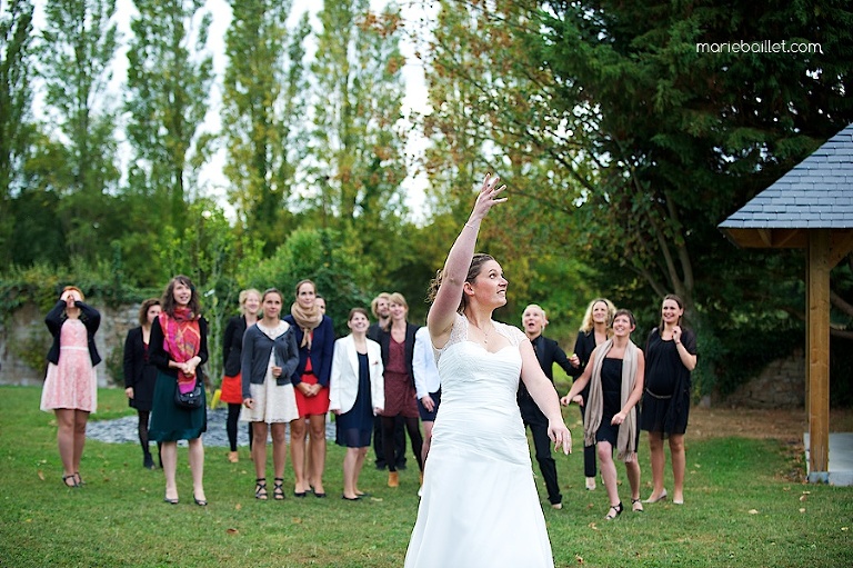 photo mariage protestant Jardin des Acanthes - Morbihan par Marie Baillet Photographe