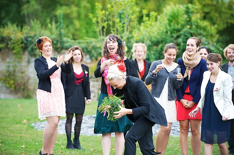 photo mariage protestant Jardin des Acanthes - Morbihan par Marie Baillet Photographe