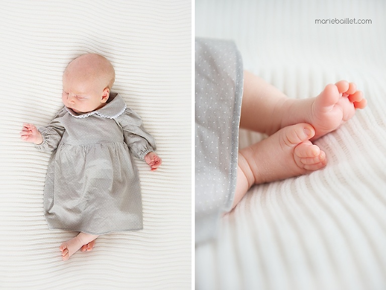 séance bébé / portrait naissance / photo nouveau-né sur le Morbihan par Marie Baillet photographe