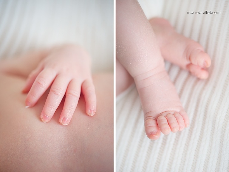 photo nouveau-né / séance bébé / portrait naissance sur le Morbihan par Marie Baillet photographe