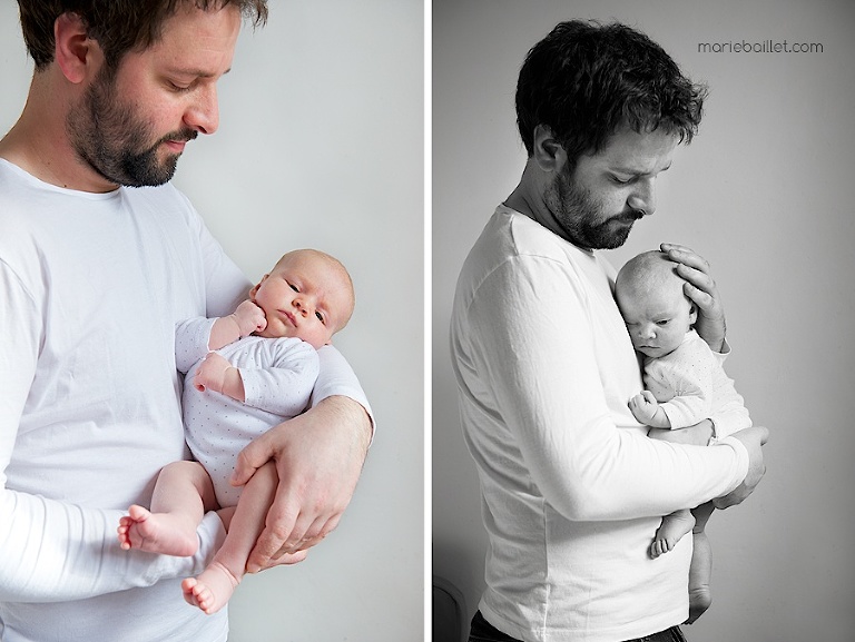 photo nouveau-né / séance bébé / portrait naissance sur le Morbihan par Marie Baillet photographe