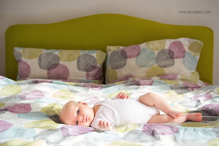 photo nouveau-né / séance bébé / portrait naissance sur le morbihan par Marie Baillet photographe