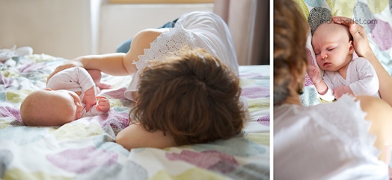 photo nouveau-né / séance bébé / portrait naissance / morbihan