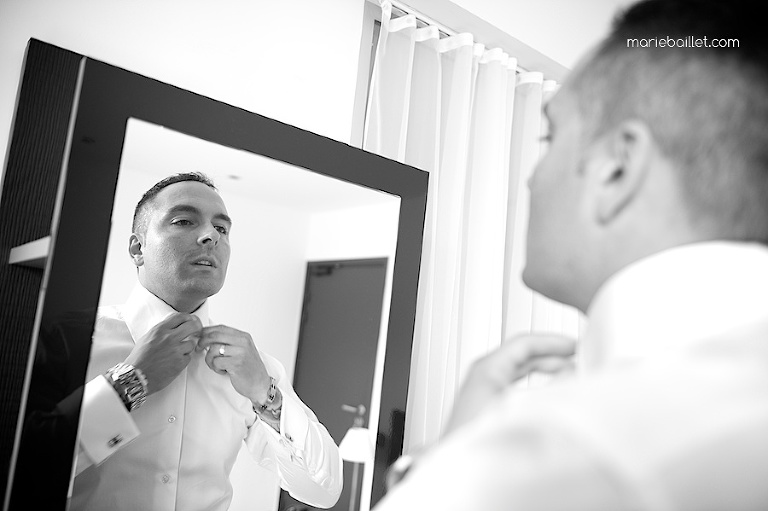 photo préparatifs mariage au Castel Beau Site Côtes d'Armor par Marie Baillet photographe