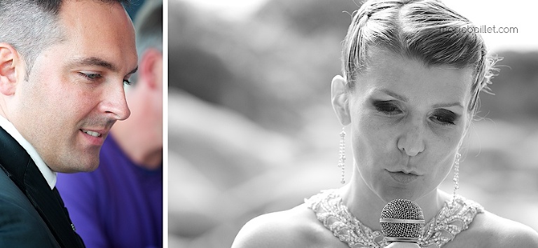 cérémonie extérieure au Castel Beau Site Perros Guirec par Marie Baillet photographe Bretagne