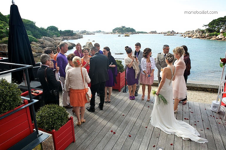 photo cocktail mariage au Castel Beau Site (22) par Marie Baillet photographe Bretagne