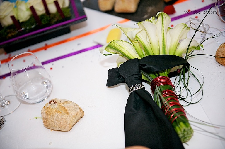 détail déco mariage au Castel Beau Site - Perros Guirec - par Marie Baillet photographe Bretagne