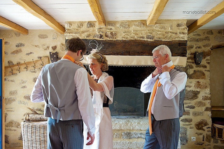 préparatifs mariage a Saint-Philibert, Bretagne (56) par Marie Baillet photographe