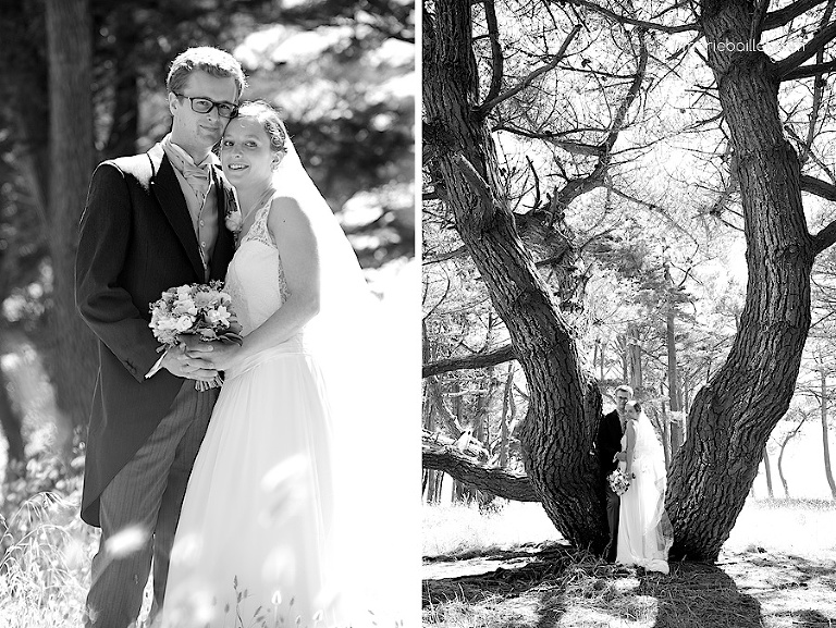 photo de couple Mariage a Saint-Philibert, Morbihan par Marie Baillet photographe en Bretagne sud