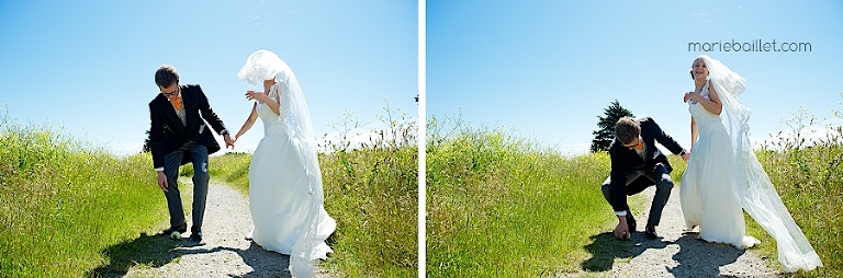 photo de couple Mariage a Saint-Philibert, Morbihan par Marie Baillet photographe en Bretagne sud