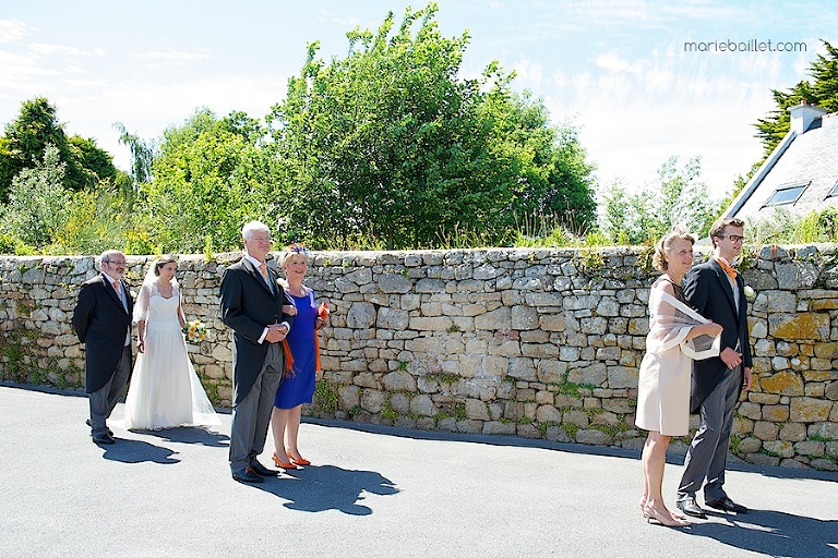cérémonie de mariage chapelle de Saint-Philibert par Marie Baillet photographe Bretagne