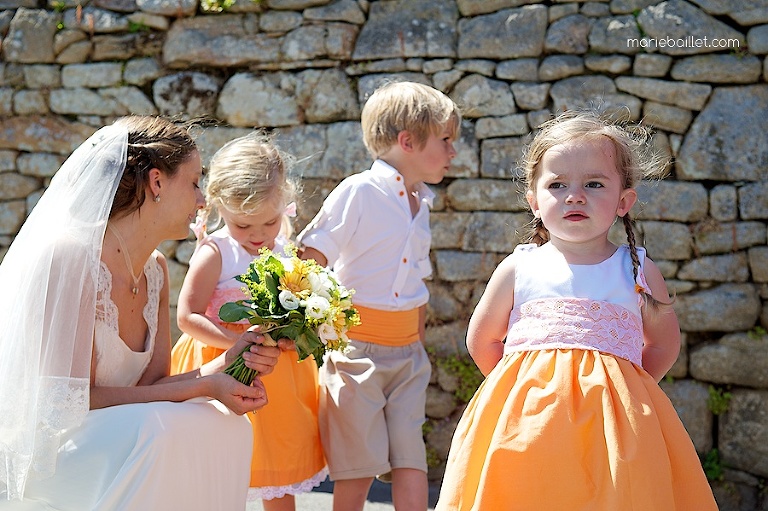 cérémonie de mariage chapelle de Saint-Philibert par Marie Baillet photographe Bretagne