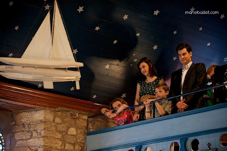 cérémonie de mariage chapelle de Saint-Philibert par Marie Baillet photographe Bretagne