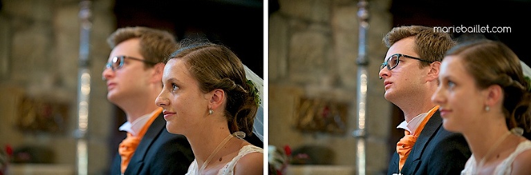 cérémonie de mariage chapelle de Saint-Philibert par Marie Baillet photographe Bretagne