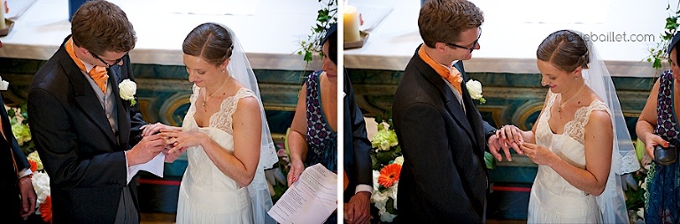 cérémonie de mariage chapelle de Saint-Philibert par Marie Baillet photographe Bretagne