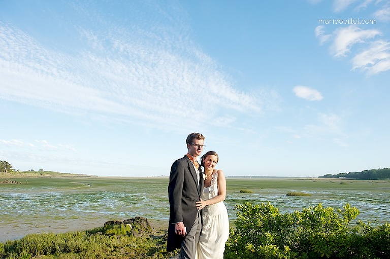 Mariage a Saint-Philibert, Morbihan par Marie Baillet photographe en Bretagne sud
