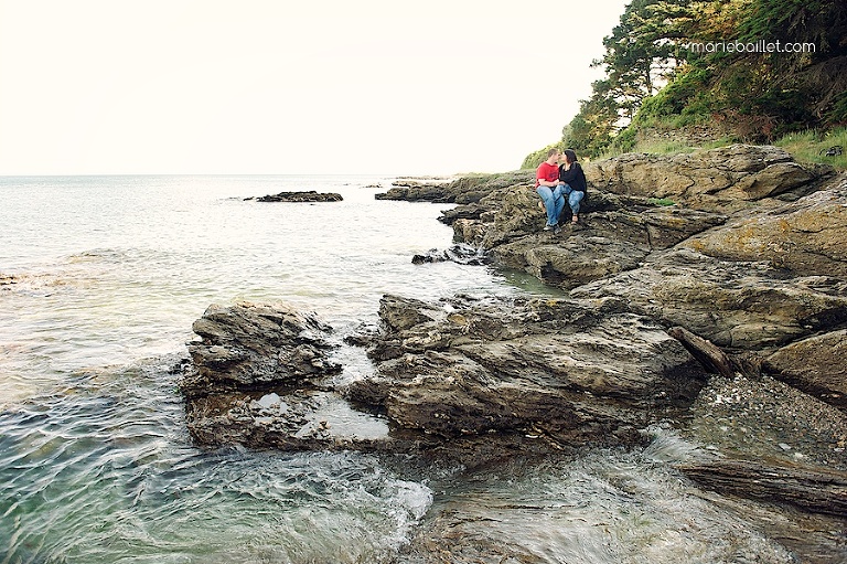 love session dans le Golfe du Morbihan / Bretagne par Marie Baillet photographe