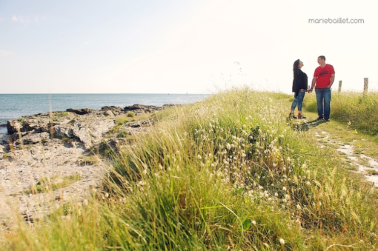 séance photo en amoureux sur la presqu'île de Rhuys /56 - par Marie Baillet photographe en Bretagne