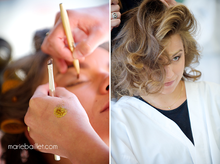 préparatifs mariage à Larmor-Plage - photographe mariage Bretagne