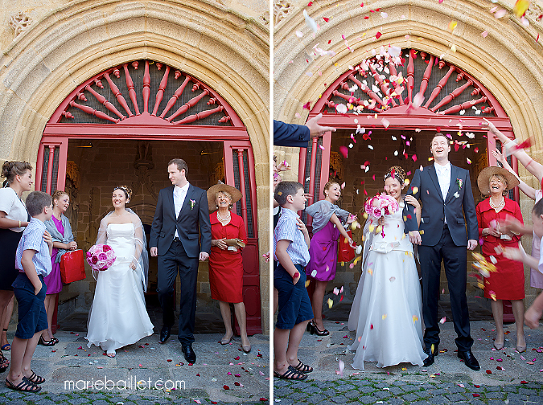 cérémonie mariage à Larmor-Plage - photographe mariage Bretagne