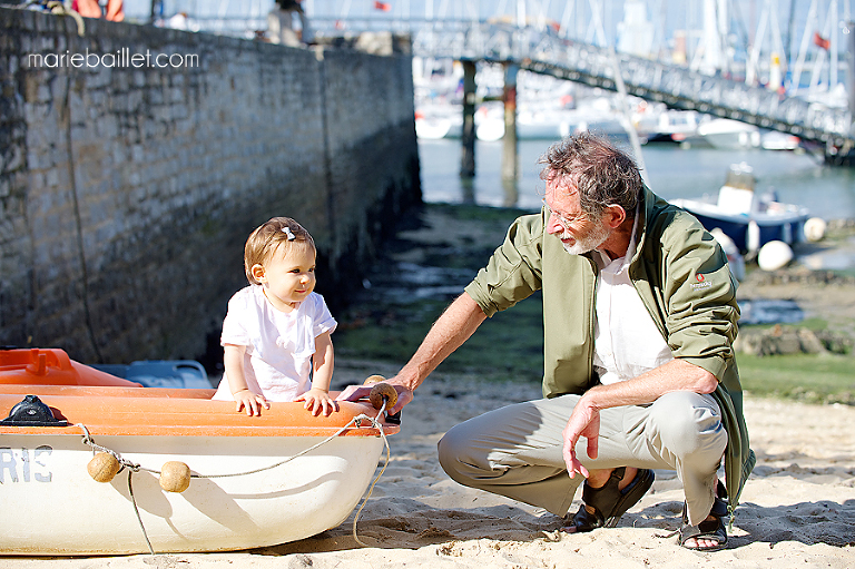 vin d'honneur mariage au port de Kernevel par Marie Baillet photographe Bretagne sud