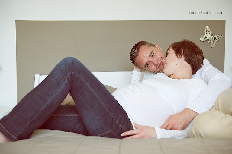 séance femme enceinte / en attendant bébé / Photos de grossesse Bretagne sud