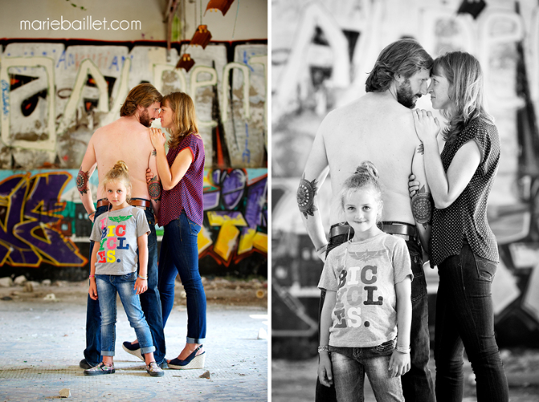 Séance famille fun par Marie Baillet photographe 56