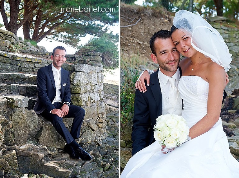 séance couple - mariage à Saint-Armel - photographe Bretagne