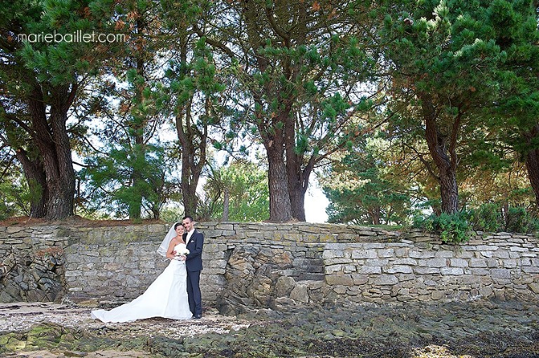 séance couple - mariage à Saint-Armel - photographe Bretagne