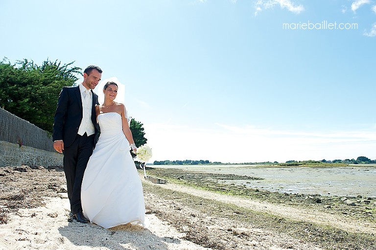 séance couple - mariage à Saint-Armel - photographe Bretagne