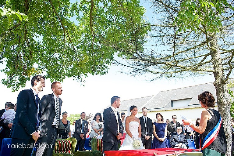 reportage photo mariage à Saint-Armel - photographe bretagne