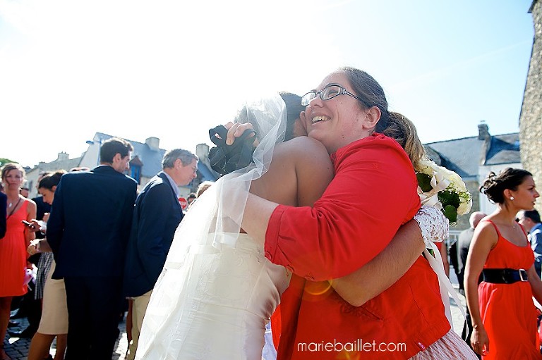 reportage photo mariage à Saint-Armel - photographe bretagne