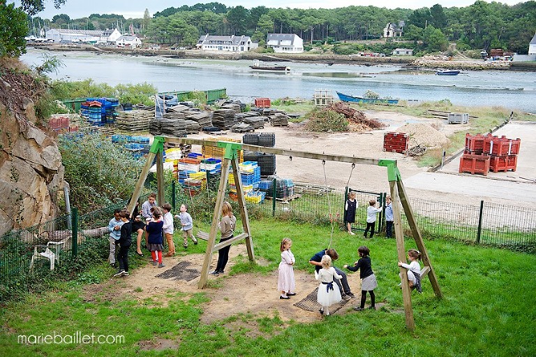 photo de mariage cool à Saint Philibert by Marie Baillet photographe mariage Morbihan