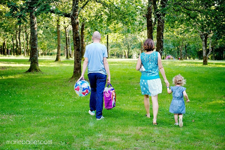 séance photo famille au parc